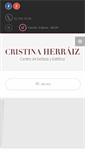 Mobile Screenshot of cristinaherraiz.com